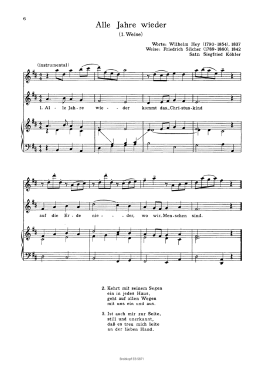 Lieder der Weihnacht Piano Solo scores gallery preview page 2