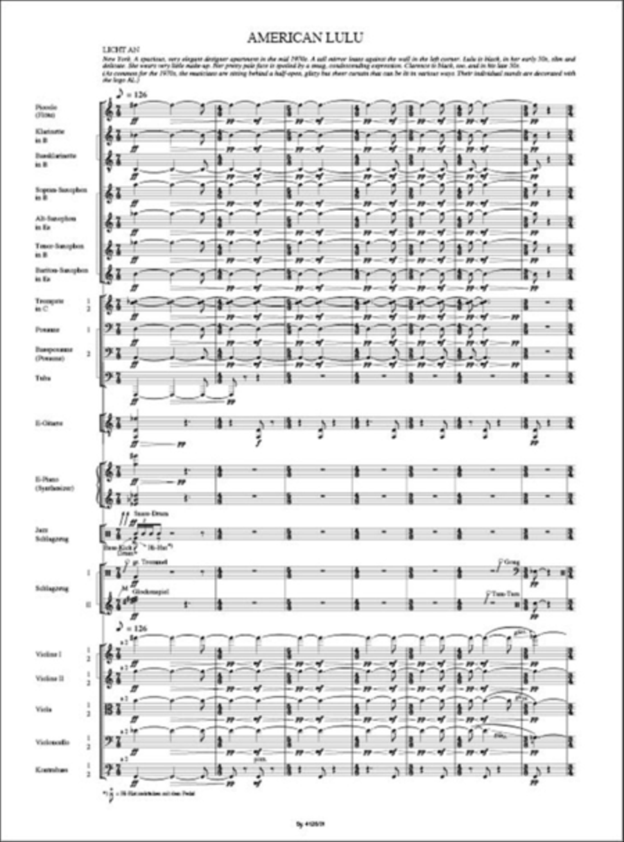 American Lulu Orchestra scores gallery preview page 2