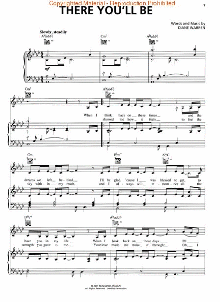 Pearl Harbor Piano Solo scores gallery preview page 3