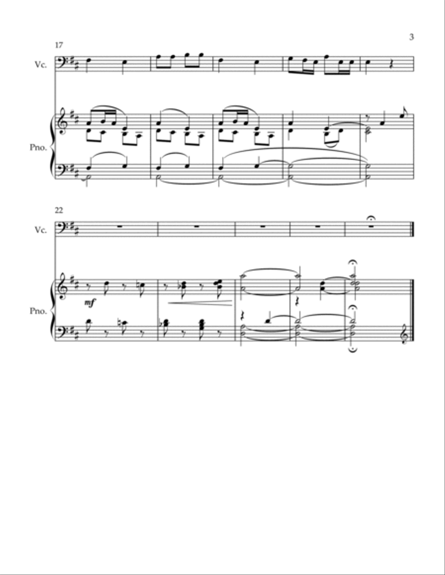 Russian Folk Songs Piano scores gallery preview page 3