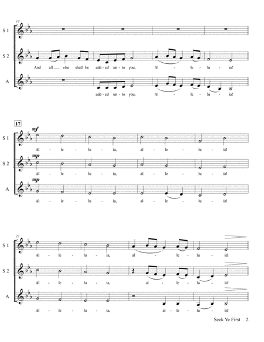 Seek Ye First Seek Ye First SSA scores gallery preview page 3
