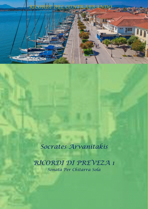 Book cover for Ricordi di Preveza 1