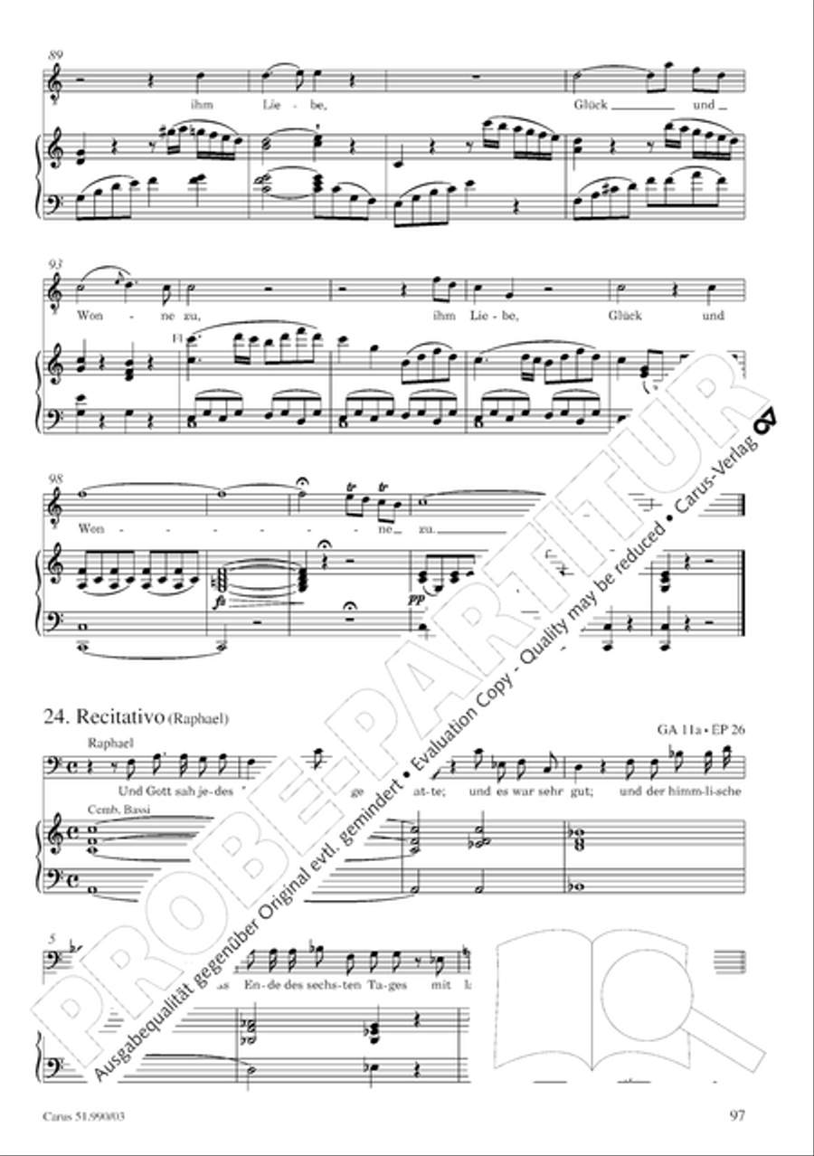 The Creation (Die Schopfung) The Creation (Die Schopfung) 4-Part scores gallery preview page 100