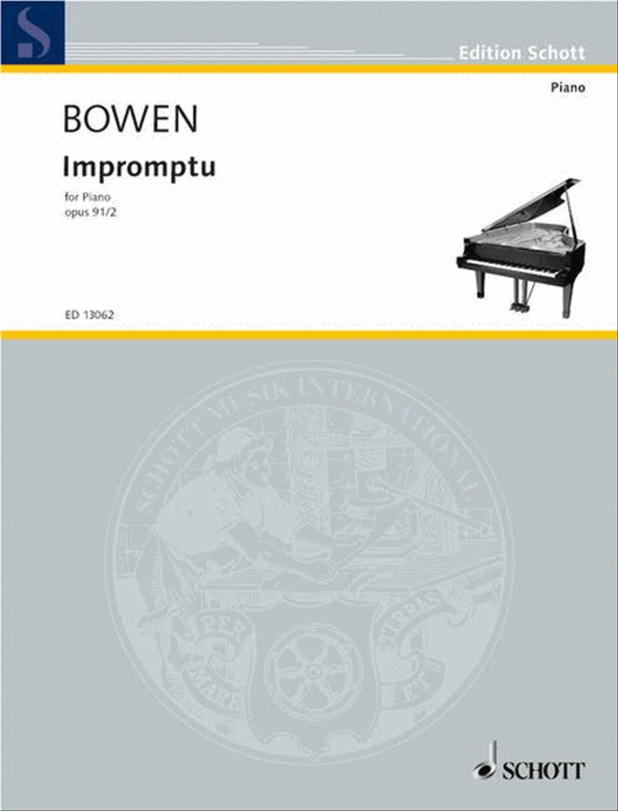 Impromptu Piano Solo scores gallery preview page 1