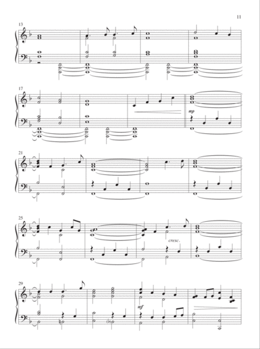 Fill the Earth with Songs Piano Solo scores gallery preview page 6