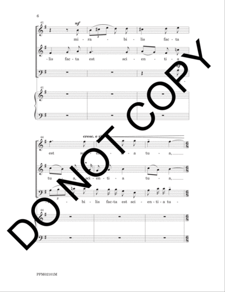 Resurrexi: Introit for Easter Day 3-Part scores gallery preview page 9