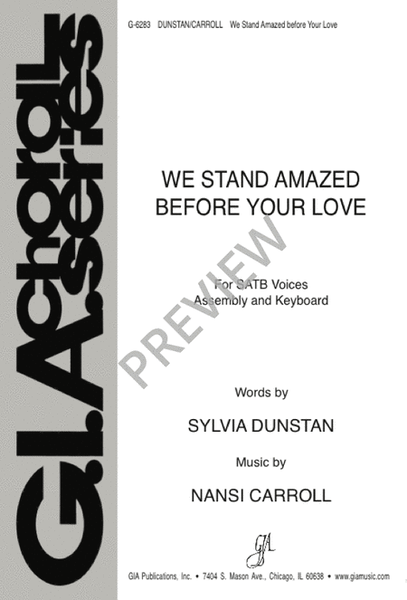 We Stand Amazed before Your Love image number null