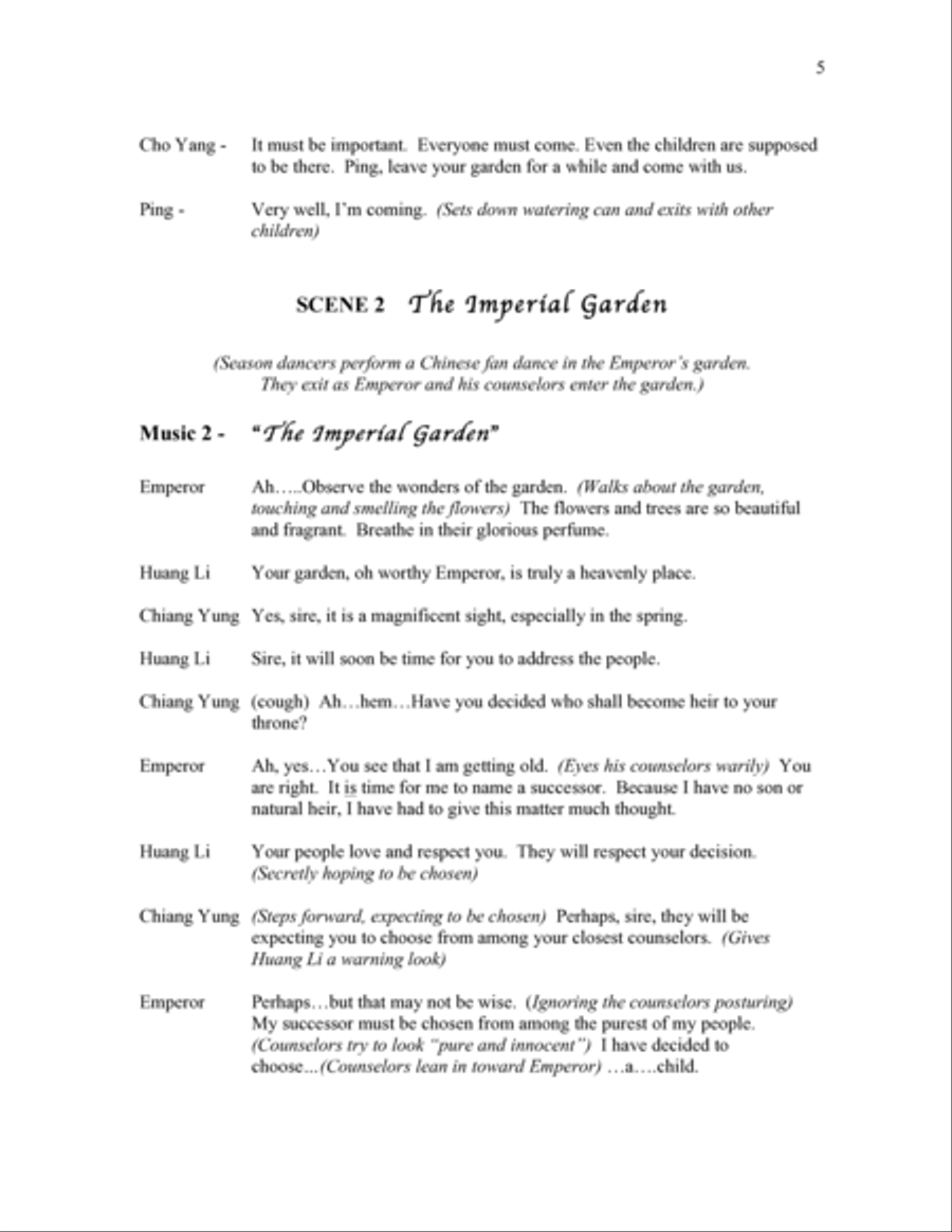 The Empty Pot - Director's Script Small Ensemble scores gallery preview page 5