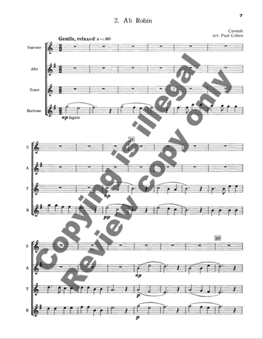 Renaissance Book Saxophone Quartet scores gallery preview page 9