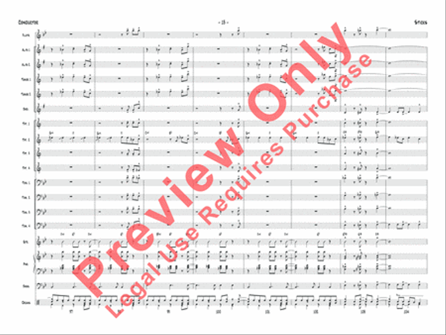 Sticks Sticks Jazz Ensemble scores gallery preview page 32