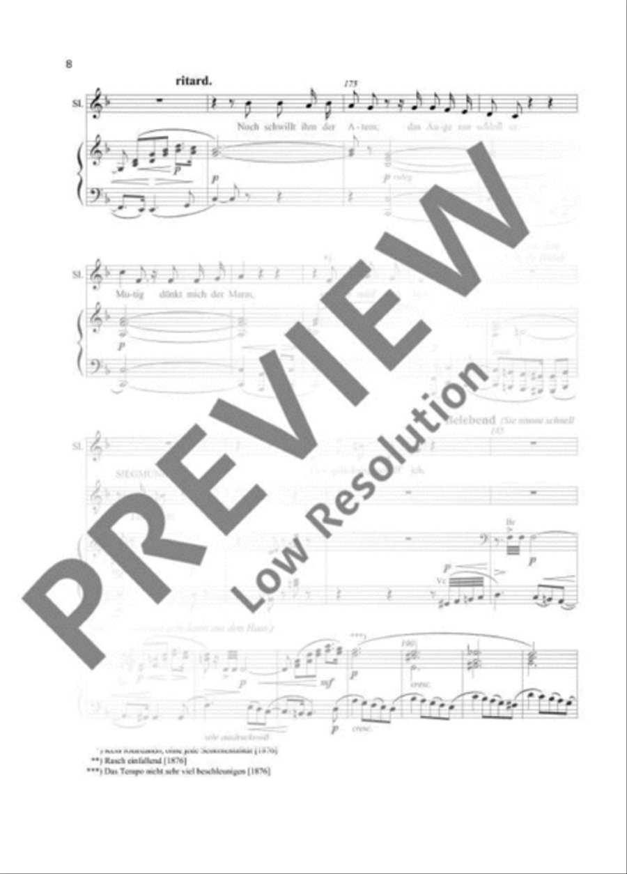 Die Walküre Voice scores gallery preview page 21