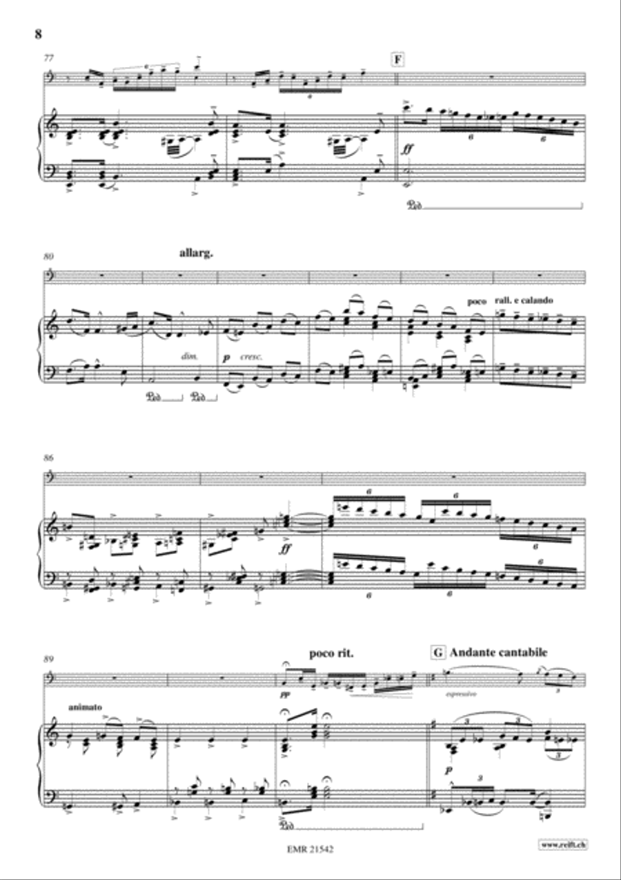 Concerto No. 10 Concerto No. 10 Bass Recorder scores gallery preview page 8