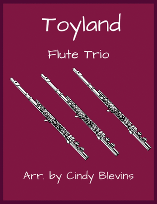 Book cover for Toyland, for Flute Trio