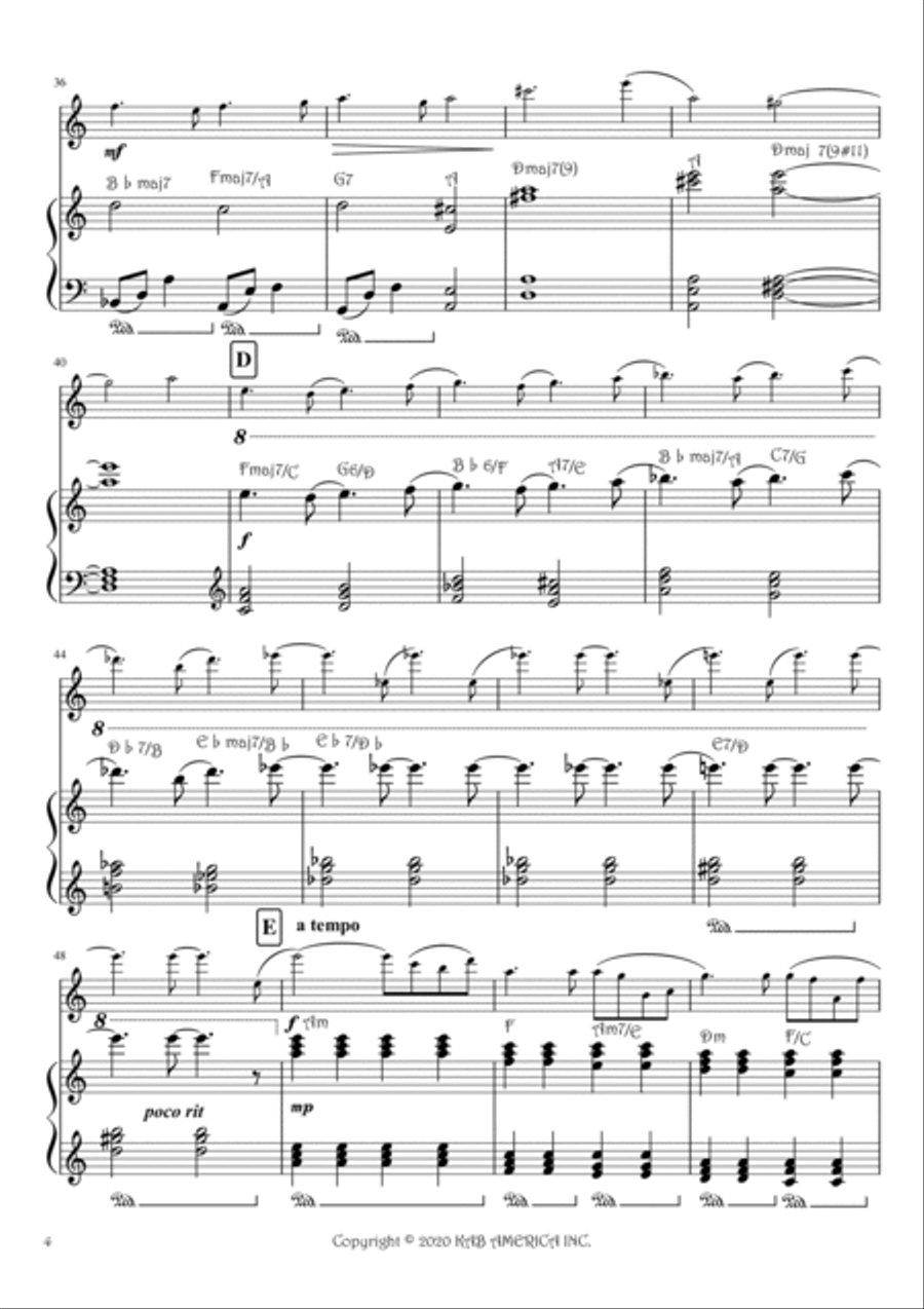 Energy Flow Flute Solo scores gallery preview page 5
