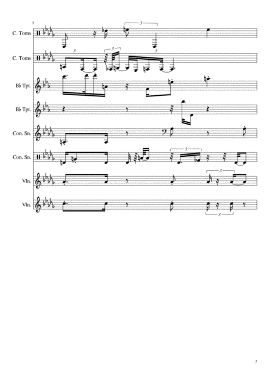 Clum Clum Small Ensemble scores gallery preview page 5