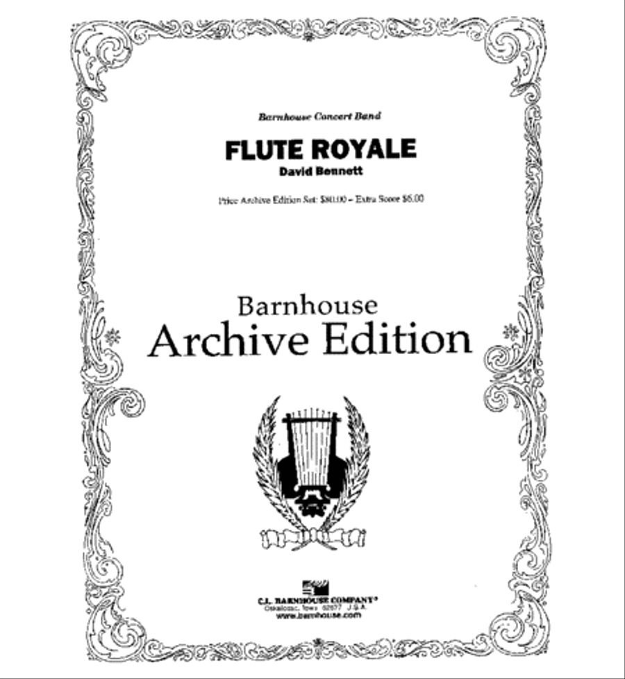 Flute Royale Concert Band scores gallery preview page 2