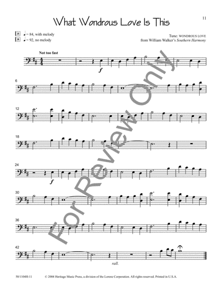 Sacred Solos for the Young Musician: Cello/Bass image number null