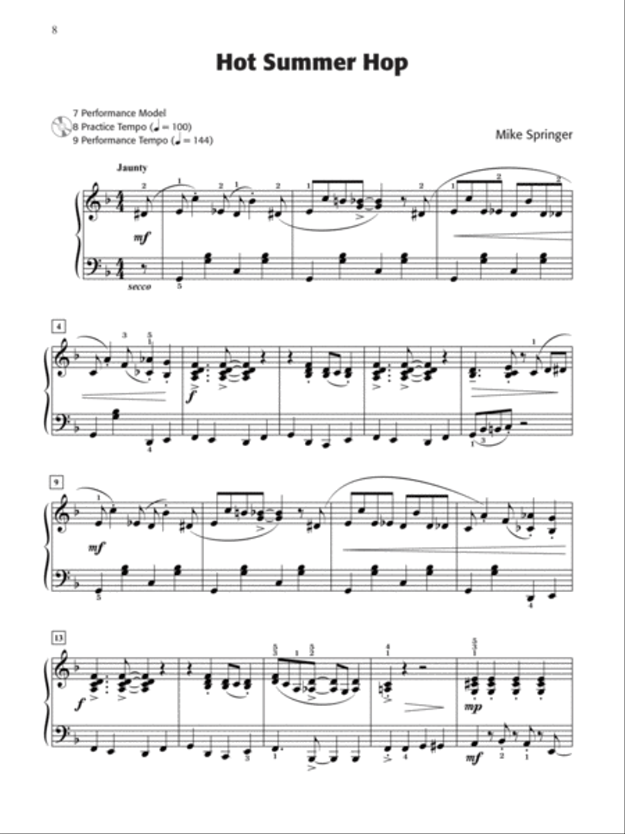 Not Just Another Jazz Book, Book 3 Piano Solo scores gallery preview page 4