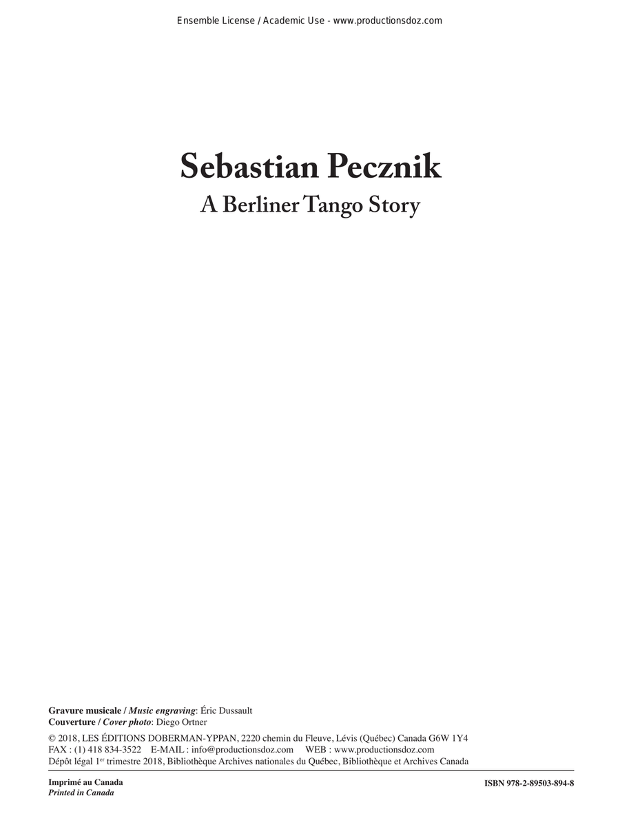 A Berliner Tango Story Classical Guitar - Digital Sheet Music