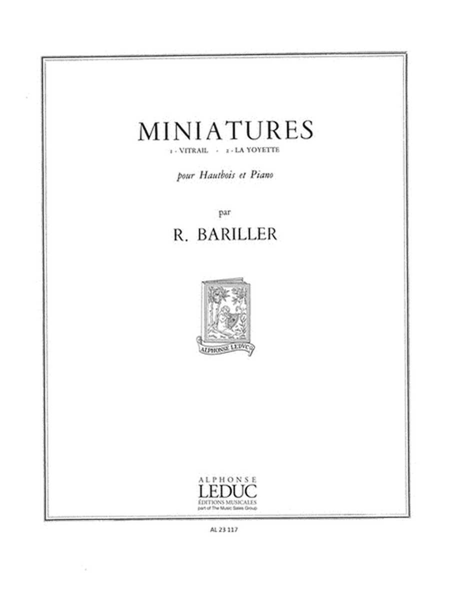 Miniatures (oboe & Piano)