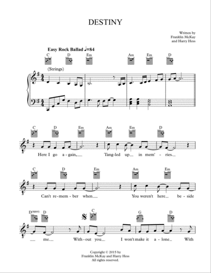 Destiny Voice scores gallery preview page 1