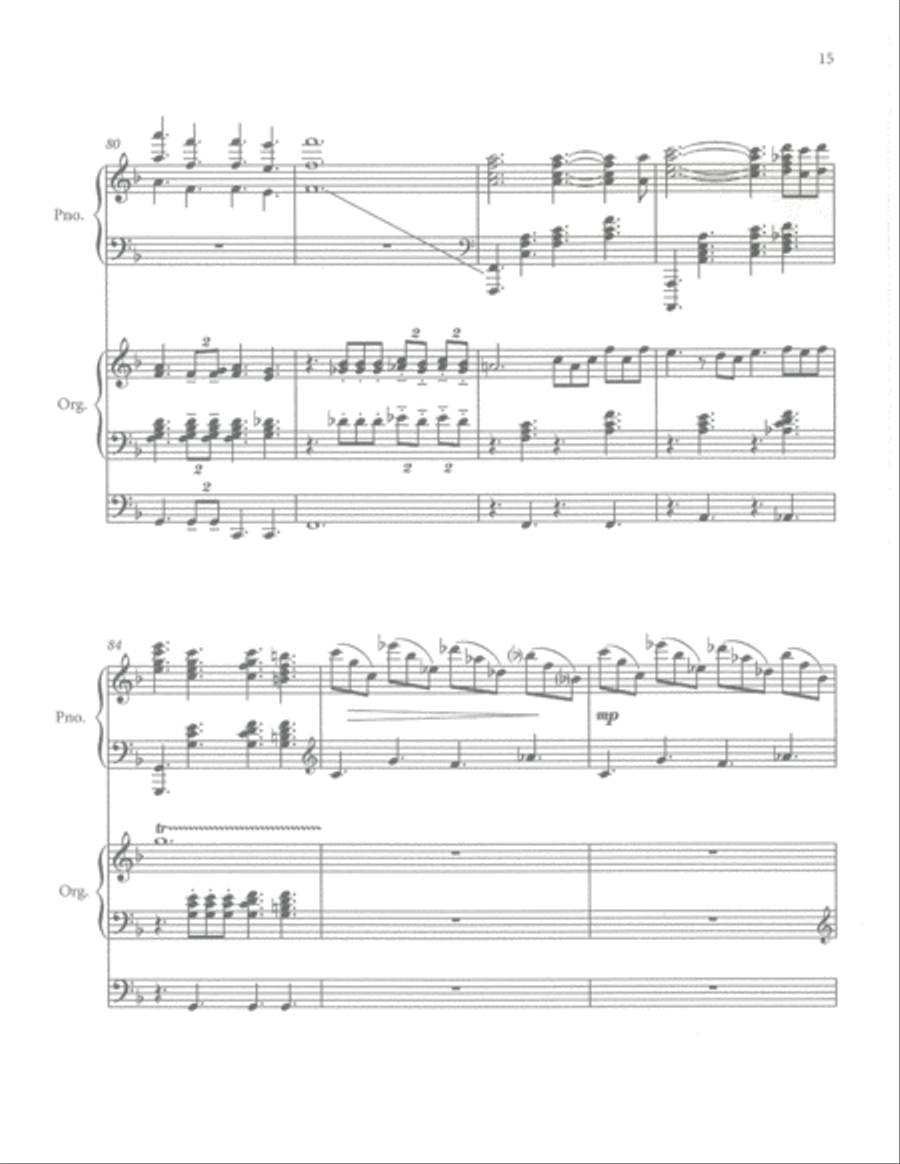 Mine Eyes Have Seen the Glory Organ scores gallery preview page 13