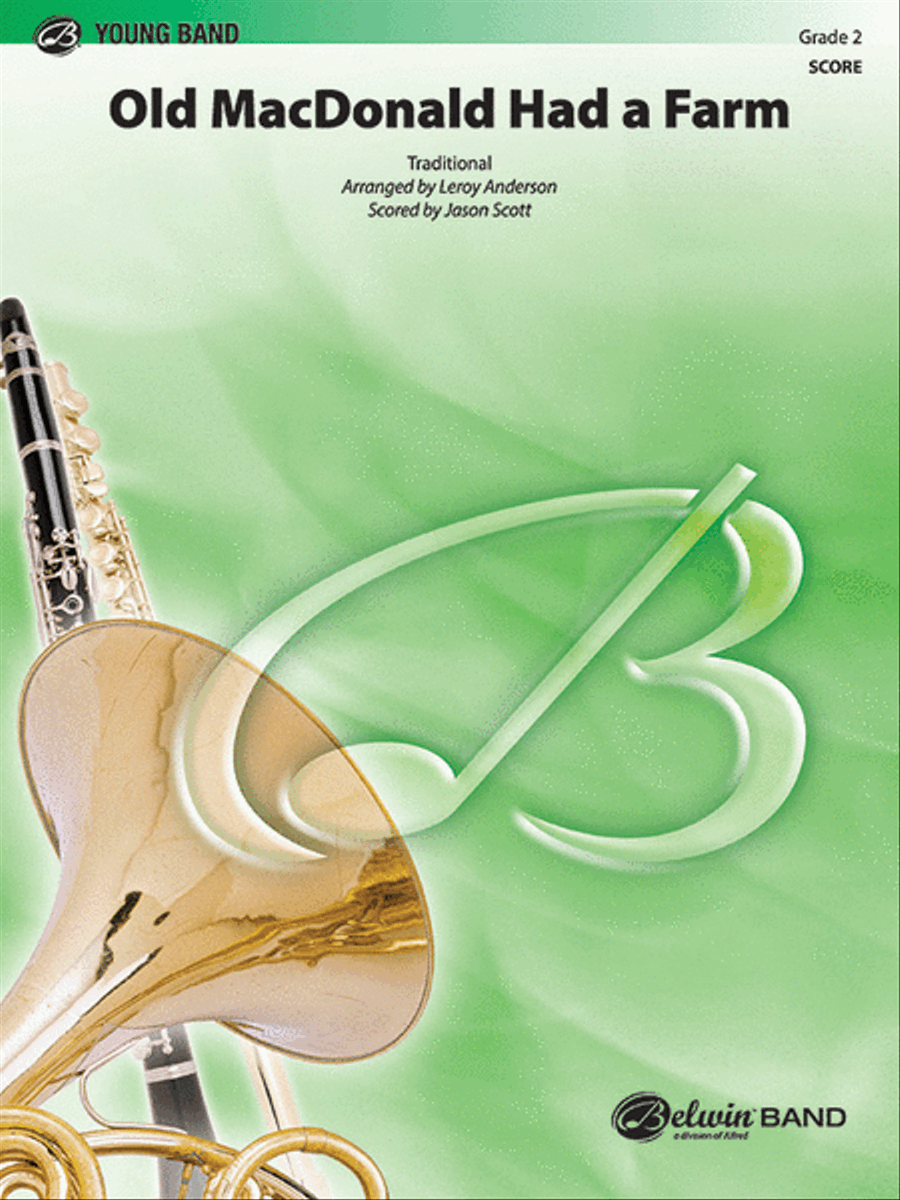 Old MacDonald Had a Farm Concert Band scores gallery preview page 1