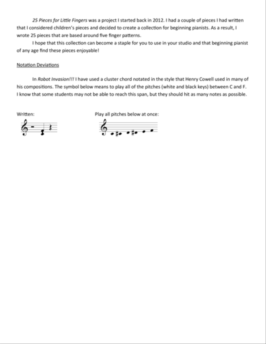 25 Pieces for Little Fingers Piano Method scores gallery preview page 5