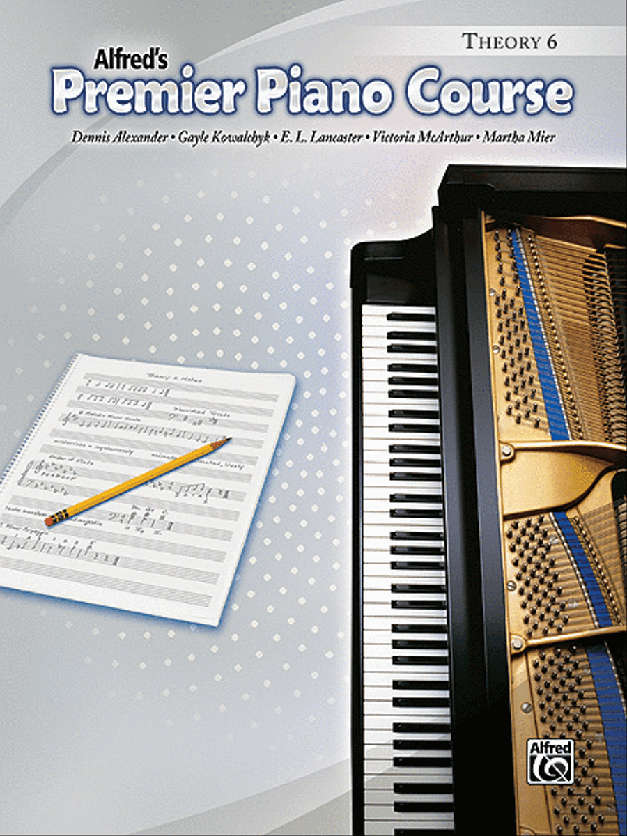 Premier Piano Course Theory, Book 6 Piano Method scores gallery preview page 1