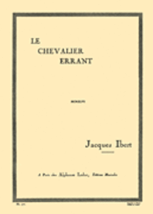 Book cover for Le Chevalier Errant, Epopee Choregraphique