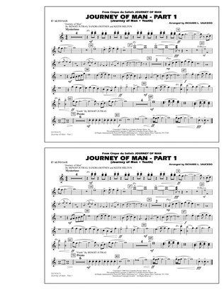 Journey of Man - Part 1 (Journey of Man: Youth) - Eb Alto Sax