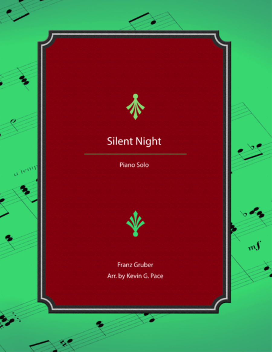 Silent Night - advanced piano solo Piano Solo scores gallery preview page 1