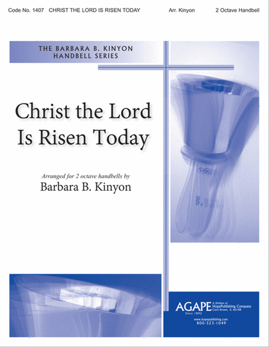 Christ the Lord Is Risen Today 2-Octaves scores gallery preview page 1