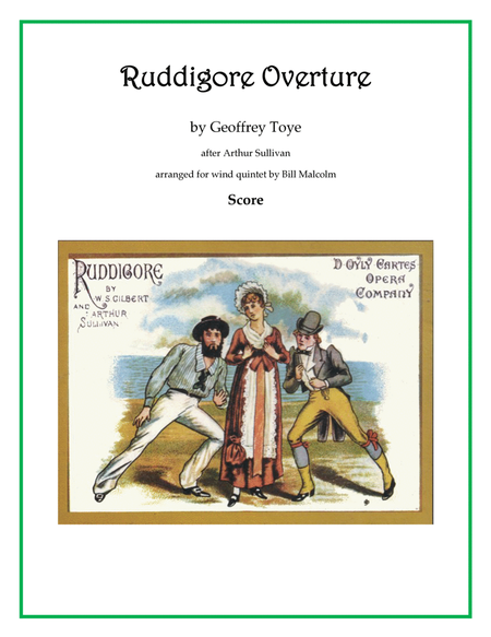 Ruddigore Overture for wind quintet image number null