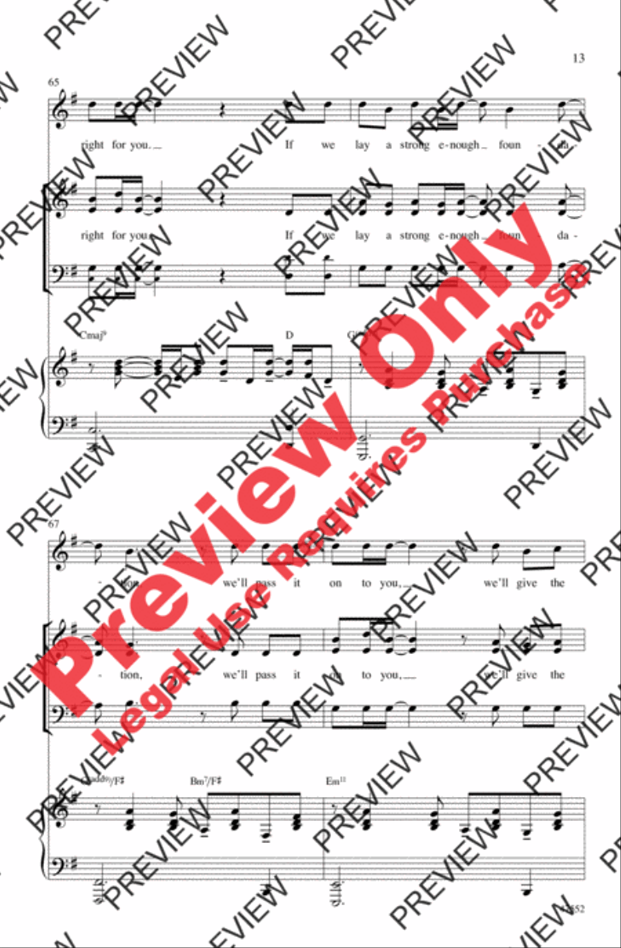 Dear Theodosia 3-Part scores gallery preview page 12