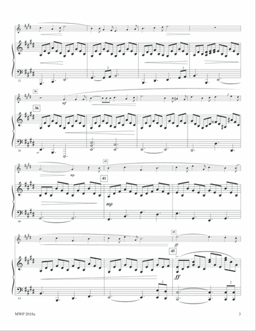 Three Christmas Solos - Oboe, Vol. 1 Oboe Solo scores gallery preview page 3