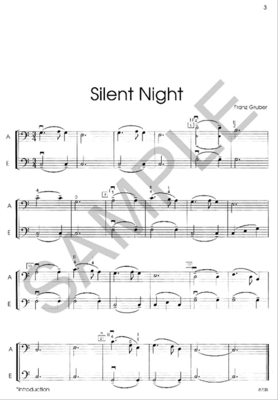Christmas Kaleidoscope, Book 2 - String Bass Orchestra scores gallery preview page 2