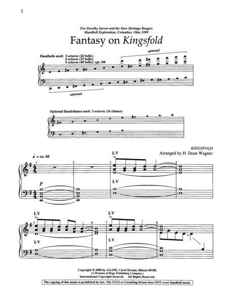 Fantasy on "Kingsfold" image number null