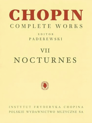 Book cover for Complete Works VII: Nocturnes