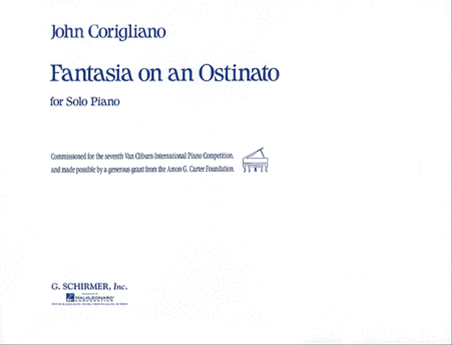 Fantasia on an Ostinato Piano Solo scores gallery preview page 1