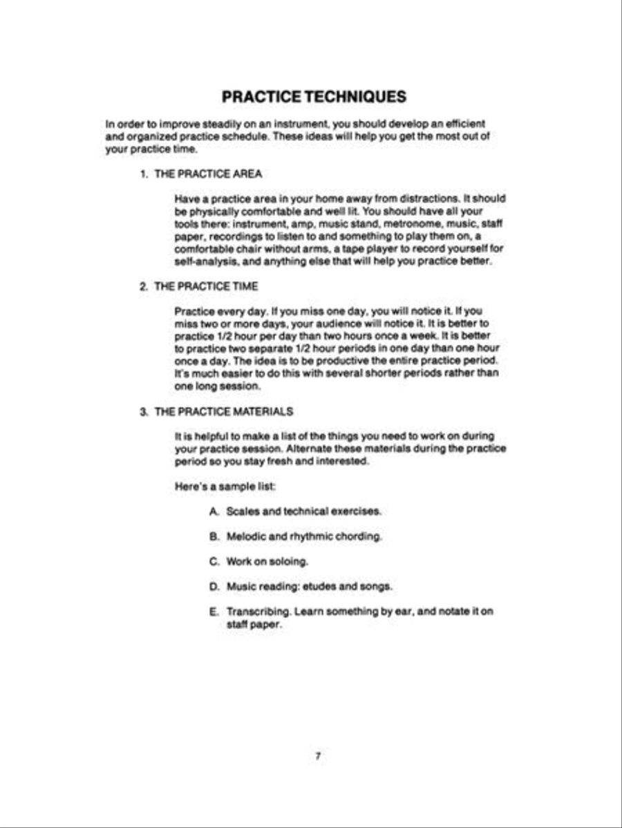 Jazz Rhythm Guitar Electric Guitar scores gallery preview page 9
