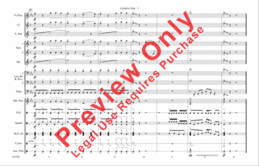 Still into You Marching Band scores gallery preview page 8