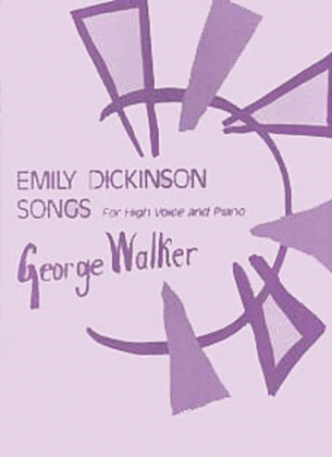 Book cover for Emily Dickinson Songs