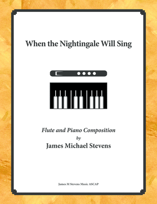 When the Nightingale Will Sing - Flute & Piano