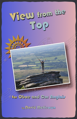Book cover for View From The Top, for Oboe and Cor Anglais (or English Horn) Duet