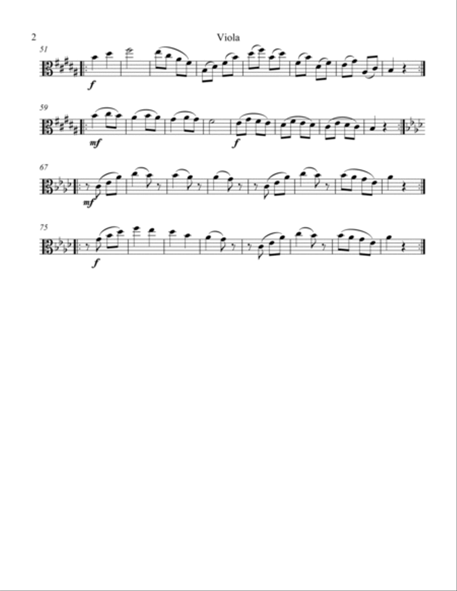 Ecossaises Ecossaises String Duet scores gallery preview page 2