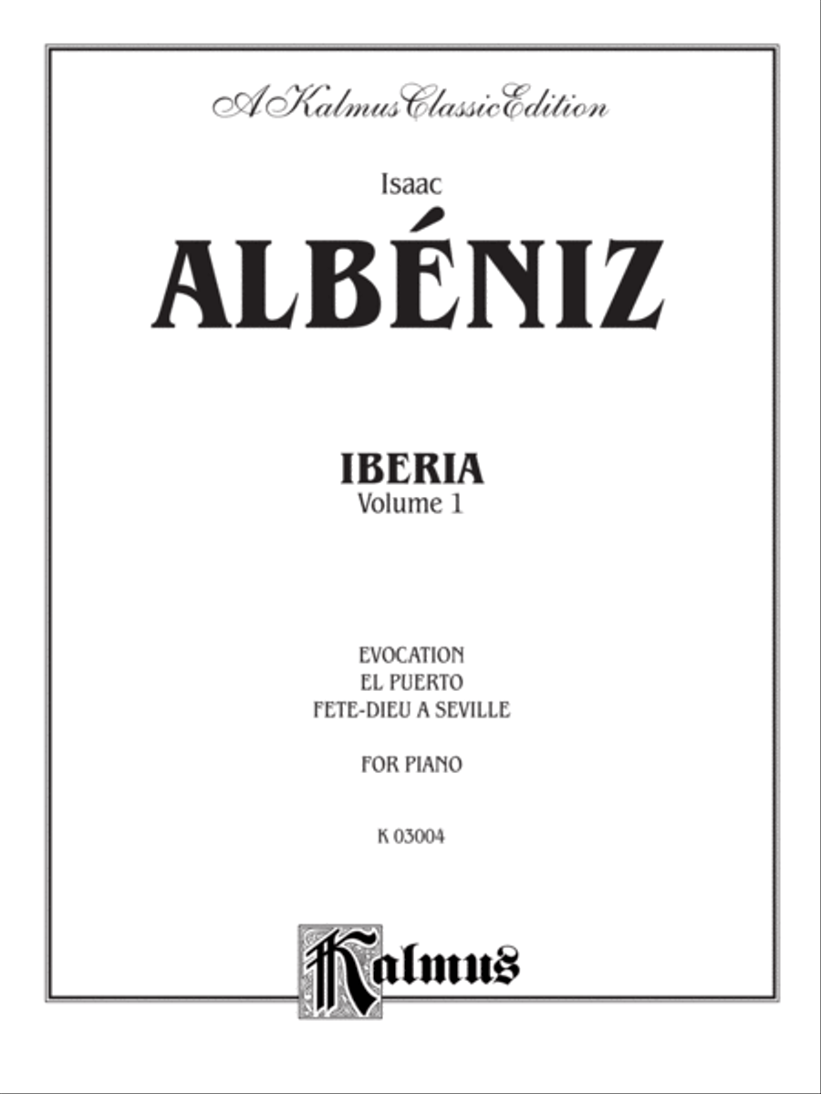 Iberia, Volume 1 Piano Solo scores gallery preview page 2
