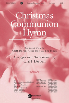 Book cover for Christmas Communion Hymn - Anthem
