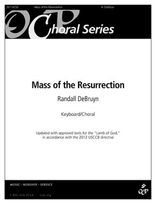 Mass of Resurrection KB Choral
