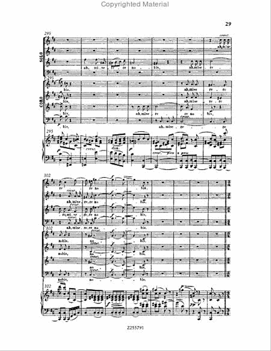 Missa Solemnis, Op.123 Choir scores gallery preview page 29